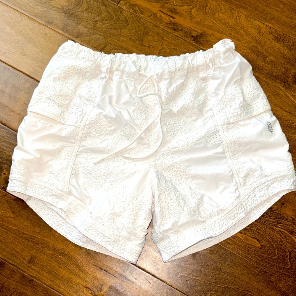 FP Movement by Free People White Athletic Shorts